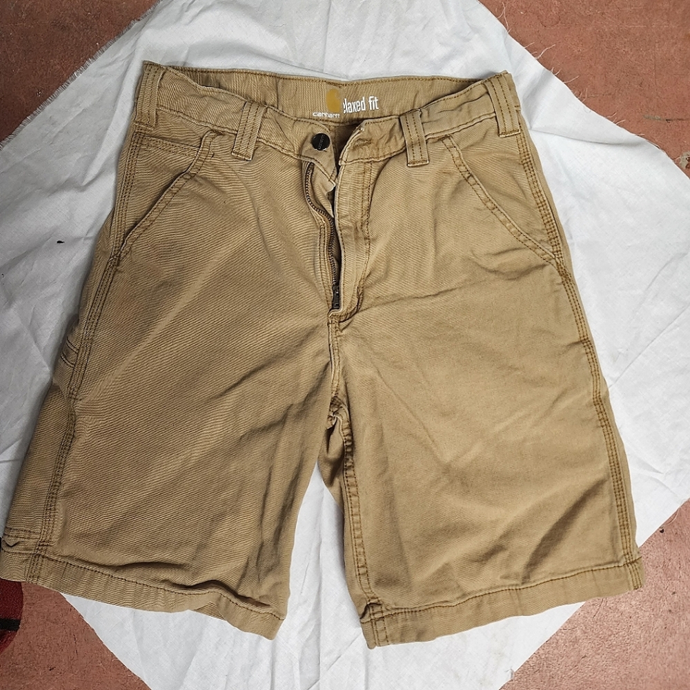 Tan Carhartt Shorts-Relaxed Fit